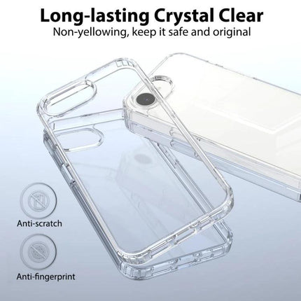 Reliable Phone Case for Daily Use clear TPU acrylic slim protective case anti-scratch anti-fingerprint precise fit