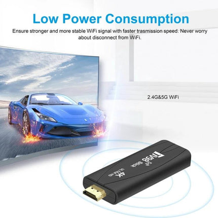TV98 Android TV Stick with 4K HD and Bluetooth for Home Entertainment – compact HDMI 4K Android 12 streaming dongle with Bluetooth and 2.4/5G WiFi