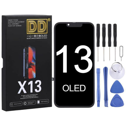 DD Replacement Screen for Daily iPhone Upkeep and Use - iPhone 13 OLED front panel repair kit with tools
