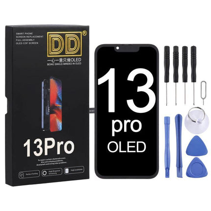 DD Replacement Screen for Daily iPhone Upkeep and Use - iPhone 13 Pro OLED replacement kit with tools and packaging