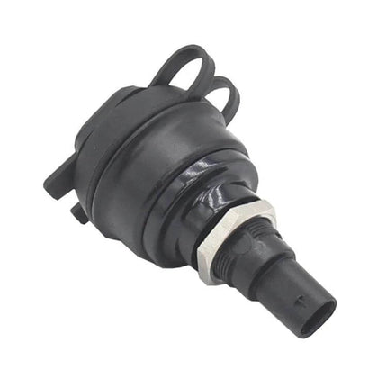 Motorcycle USB Charger Socket With Dual USB Ports For Rides compact waterproof black socket with built-in fuse and mounting nut