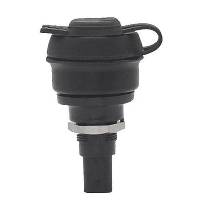 Motorcycle USB Charger Socket With Dual USB Ports For Rides compact waterproof mount with cap, dual-port 5V/3.3A charging and built-in fuse