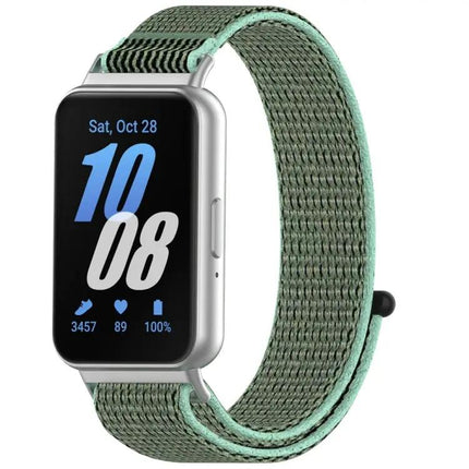 Nylon Loop Hook And Loop Watch Band For Samsung Galaxy Fit 3