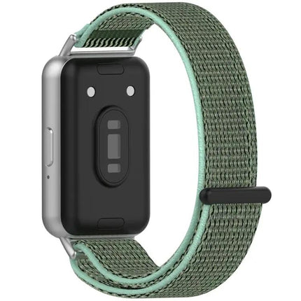 Nylon Loop Hook And Loop Watch Band For Samsung Galaxy Fit 3