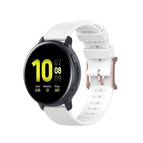 For Galaxy Watch Active 3 / Active 2 / Active / White