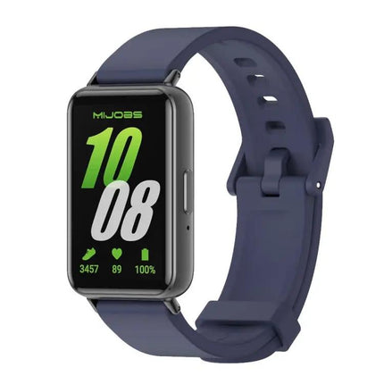 Mijobs Silicone Watch Band For Samsung Galaxy Fit 3