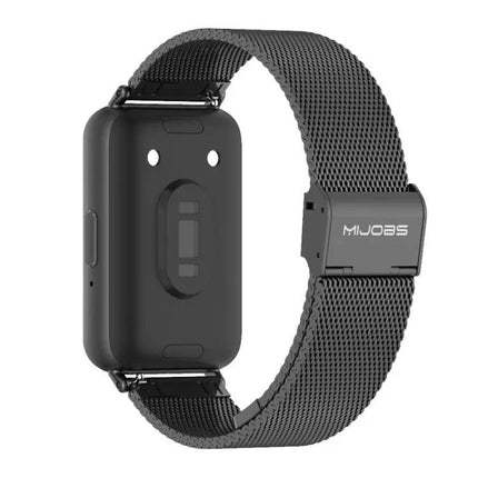 Mijobs Milanese Stainless Steel Band For Galaxy Fit 3