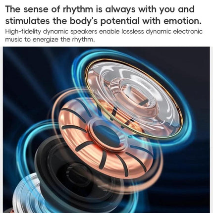 Mucro Turban-Style Headband for Sports and Daily Activities showing high-fidelity dynamic speaker components and sound waves