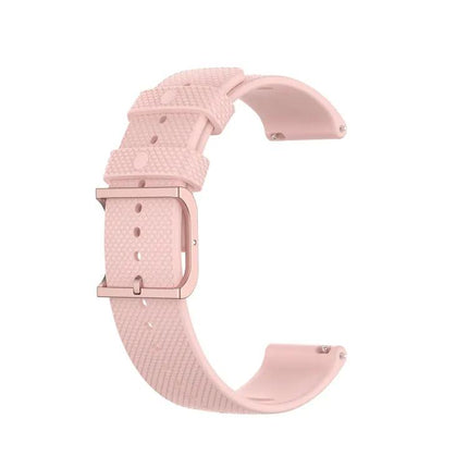 22mm Dot Texture Silicone Watch Strap For Polar, Ticwatch