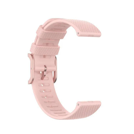 22mm Dot Texture Silicone Watch Strap For Polar, Ticwatch