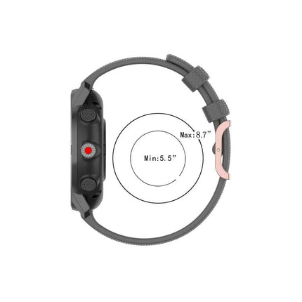 22mm Dot Texture Silicone Watch Strap For Polar, Ticwatch