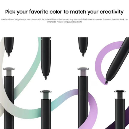 High Sensitivity Stylus Pen for Samsung Galaxy S22 and S23 Ultra - black stylus options with click-activate tips for precise notes, sketches, and annotations