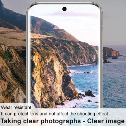 IMAK Camera Lens Protector For Huawei Pura 70 Series showing tempered glass lens shield on phone rear camera protecting from scratches and preserving image clarity