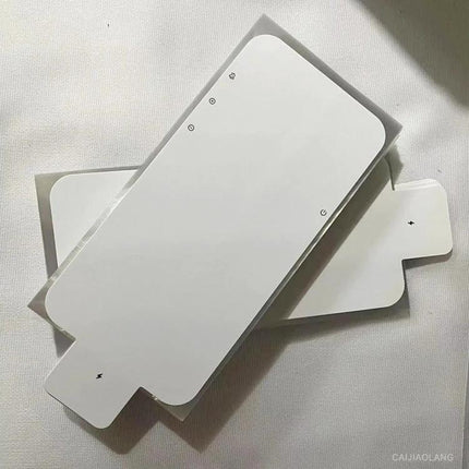 Plastic Screen Protectors for Everyday iPhone Daily Use - clear plastic protector sheets shown stacked to guard against everyday scratches