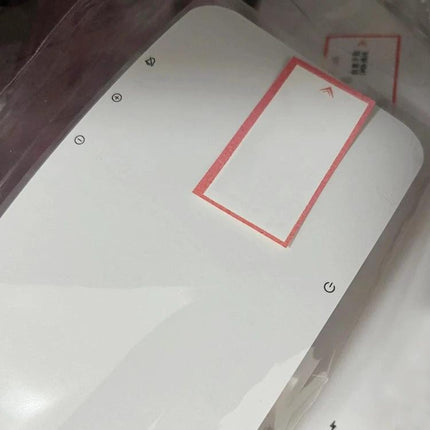 Plastic Screen Protectors for Everyday iPhone Daily Use showing clear plastic protector film on iPhone with pull tab and packaging
