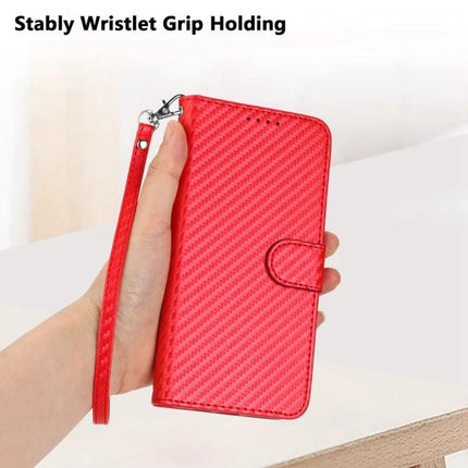 Phone Lanyard Case For Everyday Use Keeps Your Device Secure While You Multitask On The Go - red PU leather wristlet case with built-in stand