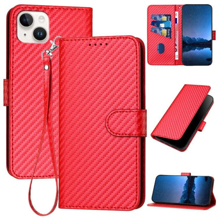 Phone Lanyard Case For Everyday Use Keeps Your Device Secure While You Multitask On The Go - red PU leather wallet case with wrist lanyard and stand