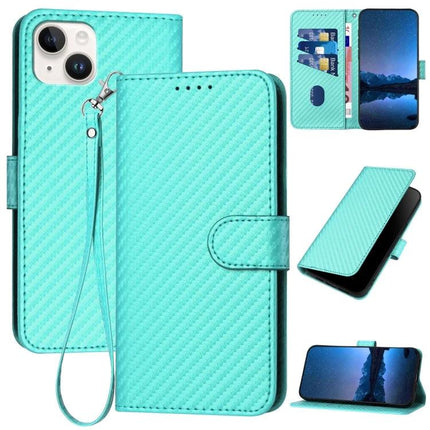 Phone Lanyard Case For Everyday Use Keeps Your Device Secure While You Multitask On The Go - turquoise PU leather wallet case with wrist lanyard and stand