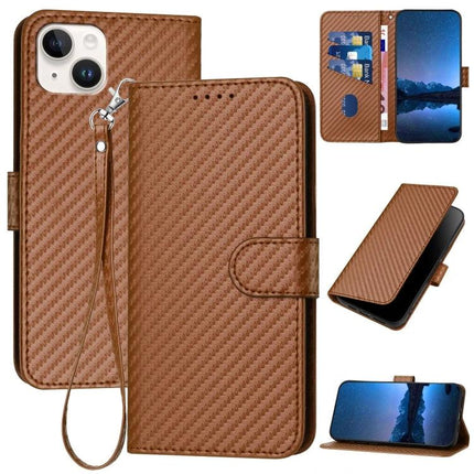 Phone Lanyard Case For Everyday Use Keeps Your Device Secure While You Multitask On The Go brown PU leather wallet case with wrist lanyard and stand
