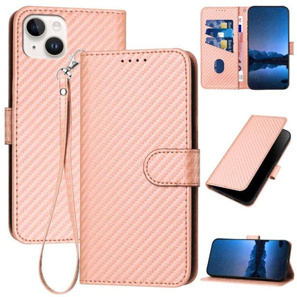 Phone Lanyard Case For Everyday Use Keeps Your Device Secure While You Multitask On The Go - rose gold PU leather wallet case with wrist lanyard and stand