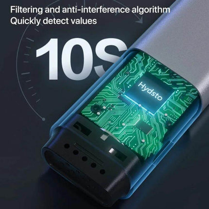 Xiaomi Youpin Lydsto T1 Portable Alcohol Tester for Daily Use showing internal circuit board and fast 10s detection display