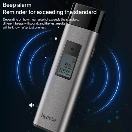 Xiaomi Youpin Lydsto T1 Portable Alcohol Tester for Daily Use aluminum alloy portable breathalyzer with digital display and beep alarm