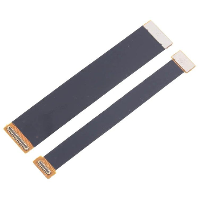 Rear Camera Extension Test Flex Cable for iPhone Repairs - flat black extension cable with gold connectors for testing rear camera connectivity
