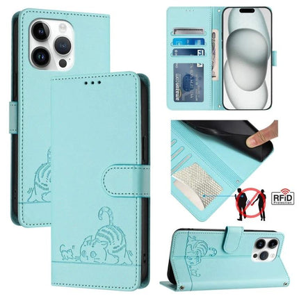 Leather Phone Case With Card Slots For Everyday Use Wallet Style Protection And Convenience - turquoise wallet phone case with card slots and stand