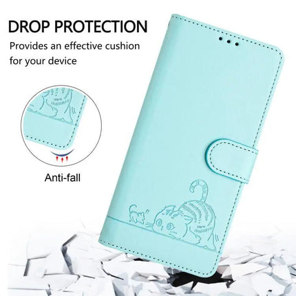 Leather Phone Case With Card Holder For Everyday Protection And Easy Card Access