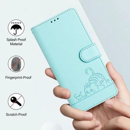 Leather Phone Case With Card Holder For Everyday Protection And Easy Card Access