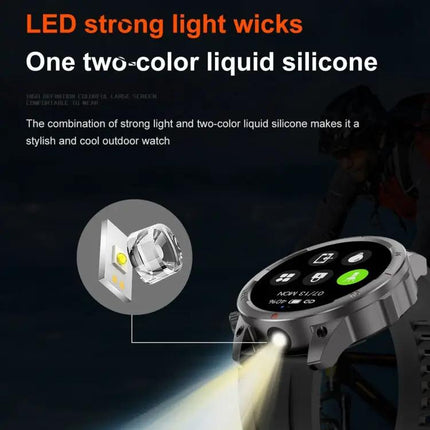 Fitness Smartwatch For Daily Activity And Heart Monitoring