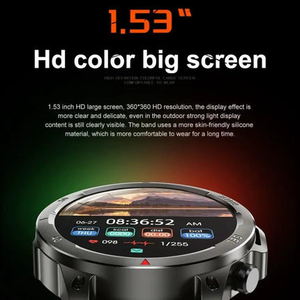 Fitness Smartwatch For Daily Activity And Heart Monitoring