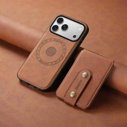 Denior Leather Phone Case With Card Holder For Everyday Card Carrying And Easy Access