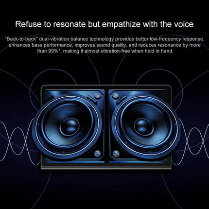 Lenovo Xiaoxin Pad Studio 11.5-Inch WiFi Tablet with 8GB Memory showing dual-vibration speakers and bass-enhanced audio demo