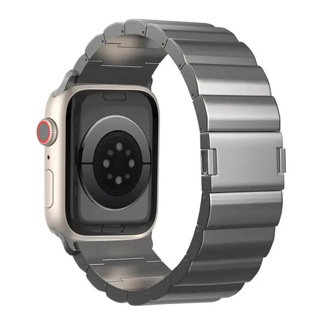 Titanium Magnetic Buckle Watch Band For Apple Watch 38/42mm | Syndmart