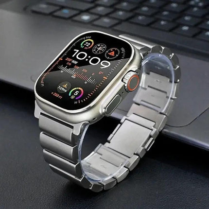 Magnetic Titanium Watch Band Compatible With Apple Watch