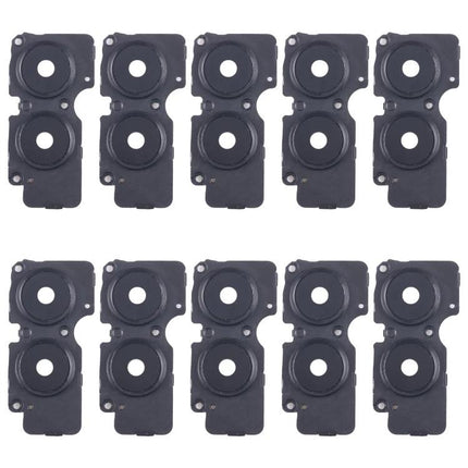 Essential Replacement Lens Cover for Daily Phone Maintenance — set of ten black rear camera lens covers for quick phone camera repairs