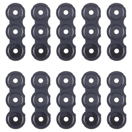 Essential Replacement Lens Cover for Daily Phone Maintenance - pack of 10 black rear camera lens covers for quick daily replacement
