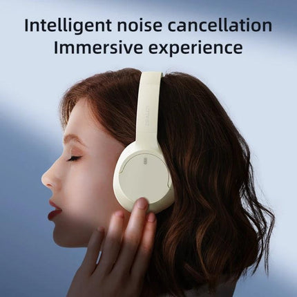 Zealot Foldable On Ear Wireless Headphones For Commuting And Calls worn by commuter enjoying ANC and clear calls during travel
