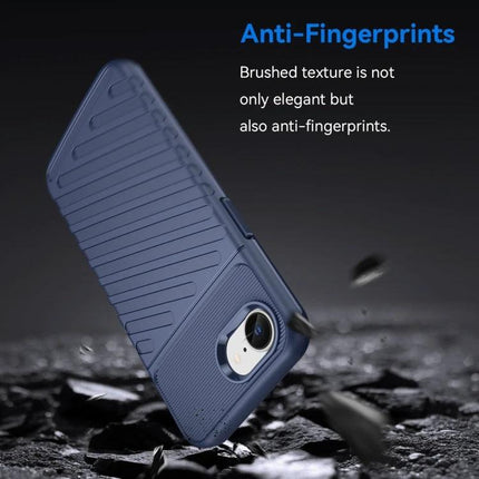 Thunderbolt TPU Phone Case for Everyday iPhone Protection with anti-fingerprint brushed TPU texture and slim shock-absorbing design