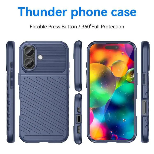 Thunderbolt TPU Phone Case for Everyday iPhone Protection