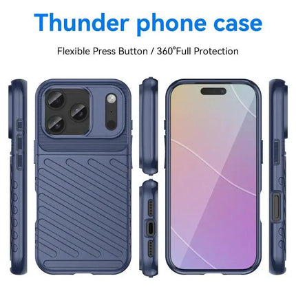Thunderbolt TPU Phone Case for Everyday iPhone Protection | Syndmart