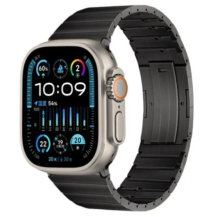 Titanium Metal Watch Band For Apple Watch 40 42 44 45 46 49mm