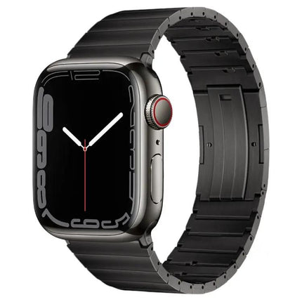 PG65 Titanium Metal Watch Band For Apple Watch 41/45/44/40mm