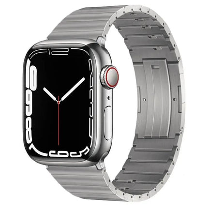PG65 Titanium Metal Watch Band For Apple Watch 41/45/44/40mm