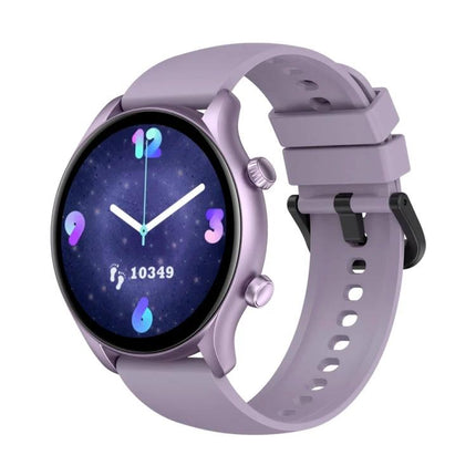 Zeblaze Smart Watch for Daily Wellness and Connectivity - lavender smartwatch showing steps, heart rate and notification-ready display