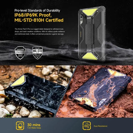 Ulefone Armor Pad 3 Rugged 10.36in Android 13 Tablet 8GB