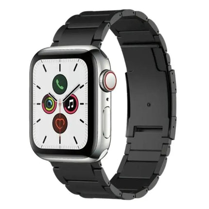 Titanium Metal Watch Band Adjustable For Apple Watch 38-44mm