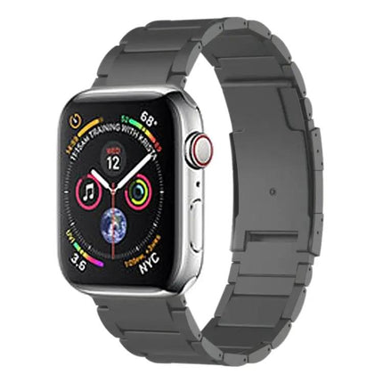 Titanium Metal Watch Band Adjustable For Apple Watch 38-44mm