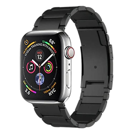 Titanium Metal Watch Band Adjustable For Apple Watch 38-44mm
